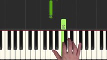 How to play 'VIVI`S THEME' from Final Fantasy IX  (Synthesia) [Piano Video Tutorial] [HD]