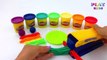 Learn Colors Play Doh Spaghetti Pasta Making Machine Surprise Toys for Kids