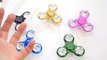 Learn Colors Fidget Spinner Surprise Nail Aeeert 5 Colours Teach Fidget Spinner Kids Childr