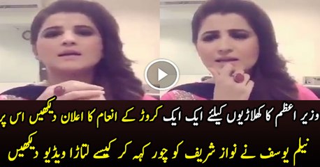 Neelum Yousuf Grills Nawaz Sharif...