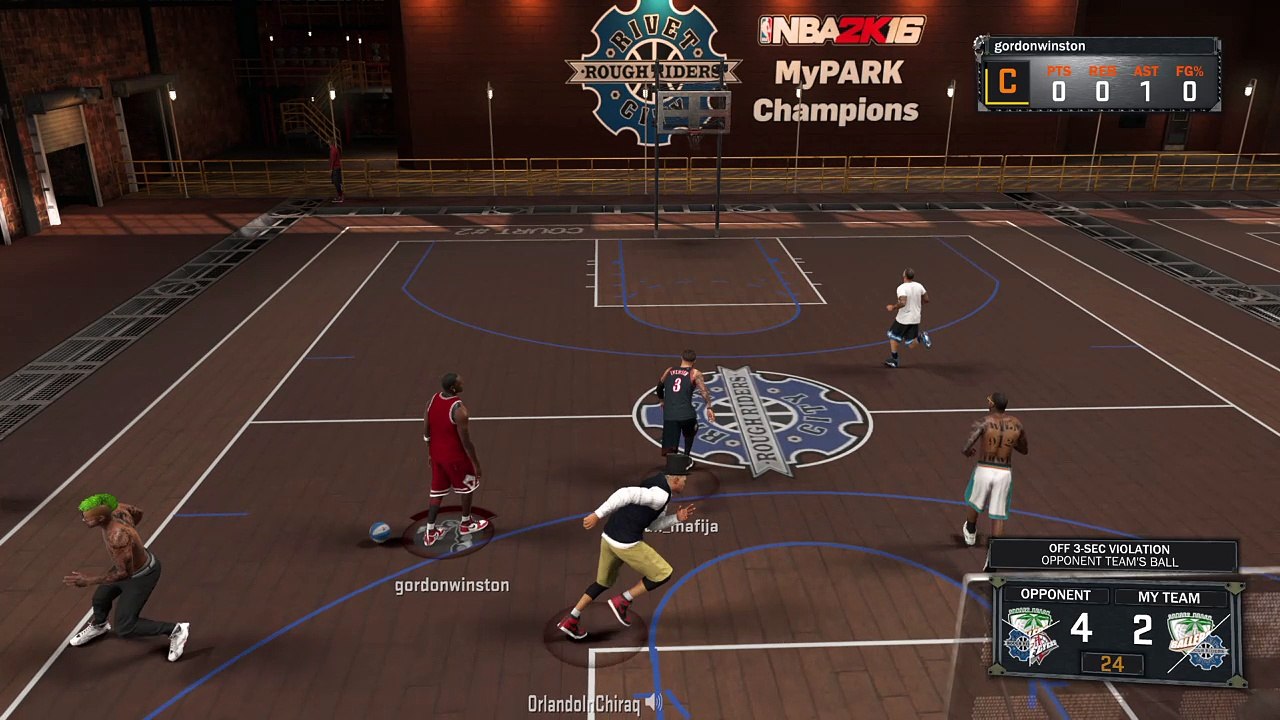 NBA 2K17 Giant Michael Jordan Night Night Posterizer