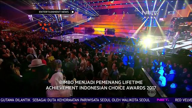 Bimbo Raih Penghargaan Lifetime Achievement Indonesia Choice Awards 2017