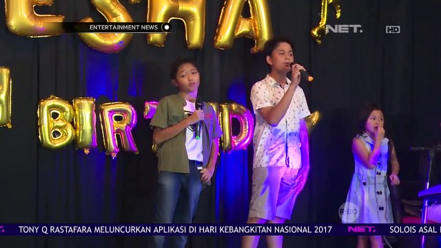 Keisha Alvaro Merayakan Ulang Tahun yang Ke 13 Tahun