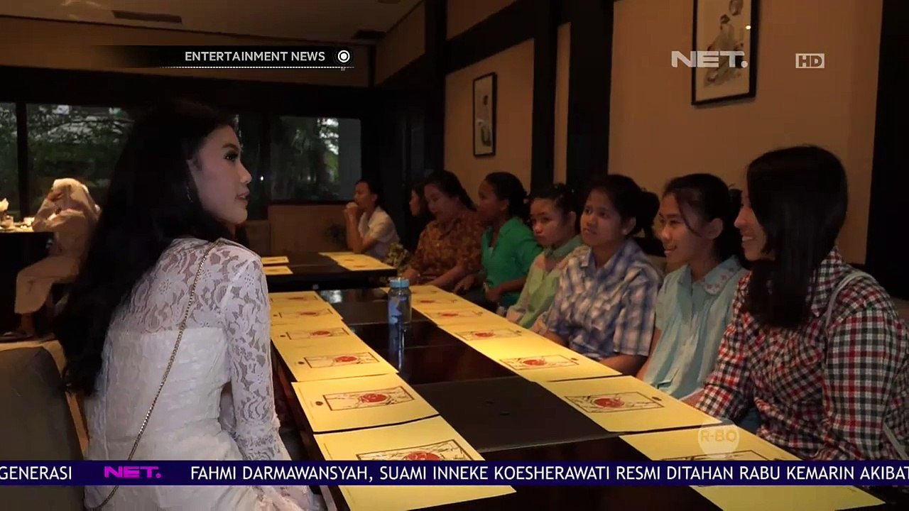 Natasha Mannuela Berbuka Puasa Bersama Anak-anak Panti Asuhan