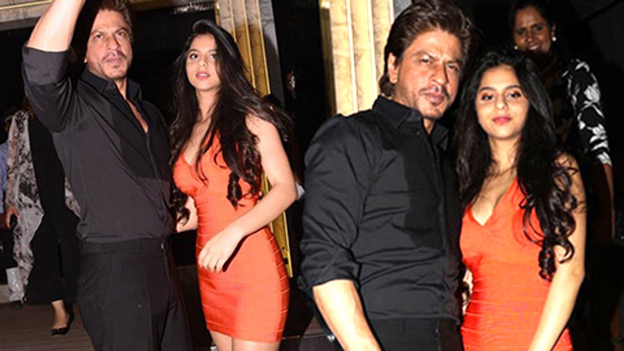 Shah Rukh Khan With Daughter Suhana At Gauri Khan’s Newly Designed Restaurant ARTH