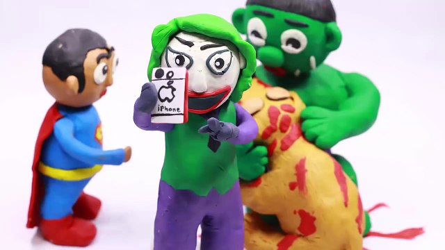Baby Hulk vs elsa and joker superhero in real life stop motion animation moives hulk baby