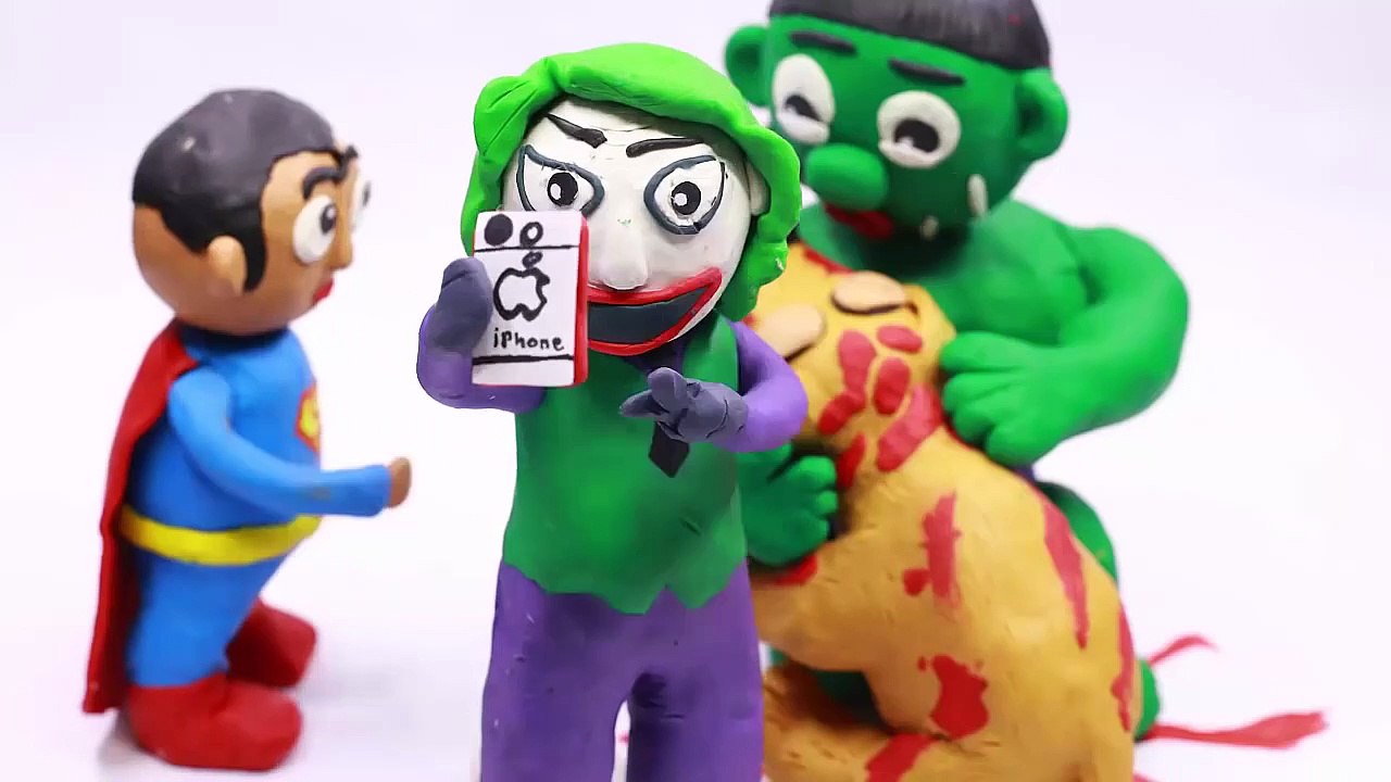Baby Hulk vs elsa and joker superhero in real life stop motion animation moives hulk baby