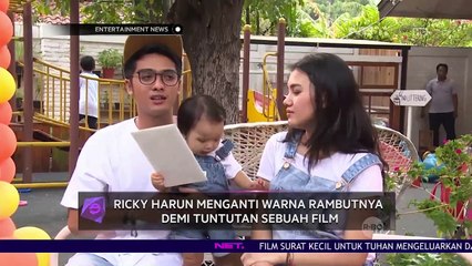 Ricky Harun Ganti Warna Rambut Karena Tuntutan Sebuah Film