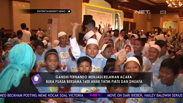 Meski Tidak Menjalankan Ibadah Puasa, Gandih Fernando Antusias Menjadi Relawan Buka Puasa