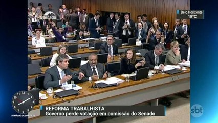 Governo sofre derrota em votação da reforma trabalhista