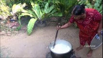 Village Foods ❤ Milk Rice Prepared in my Village by my Mom for Devotees