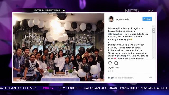 Tatjana Saphira Rayakan Ulang Tahun Dengan Galang Dana Untuk Anak Penderita Tumor