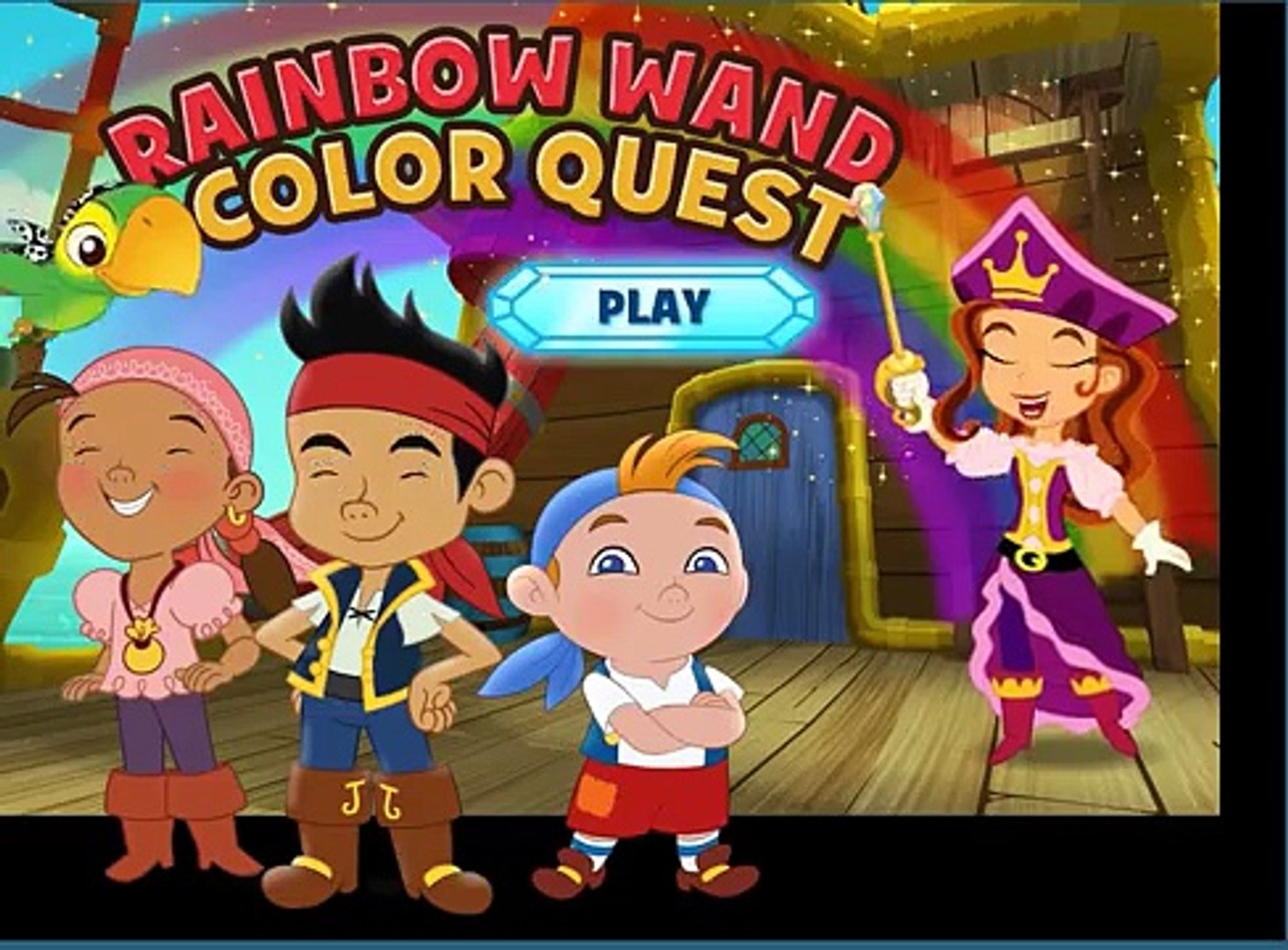 Captain Jake And The Neverland Pirates Rainbow Colors Jungle Race Full Episode English D Video Dailymotion