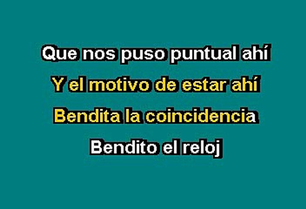 Maná Con Juan Luis Guerra - Bendita Tu Luz  (Karaoke con Voz Guia)