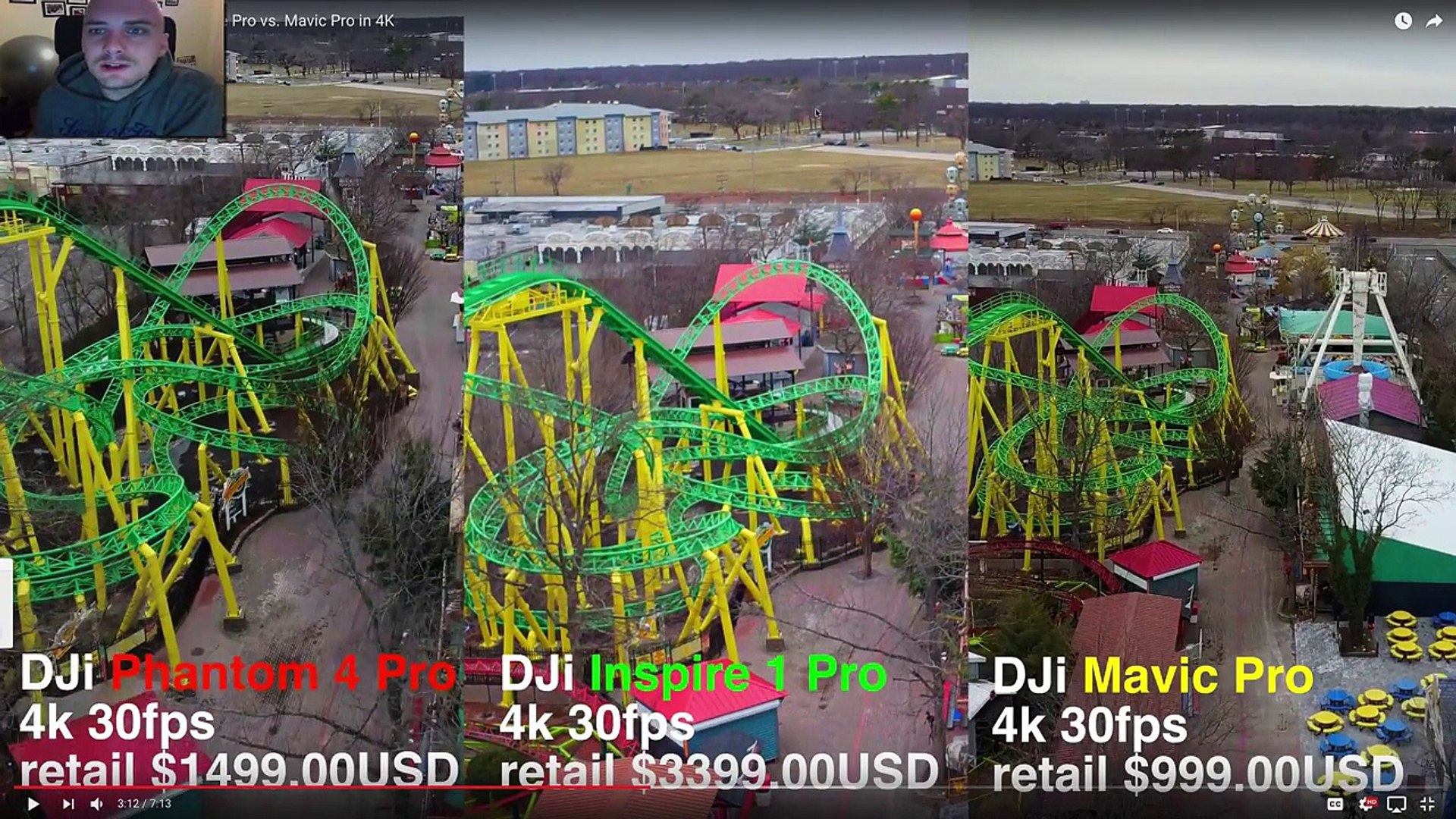 Casey neistat drone comparison analysis