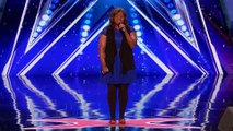 Kechi Catches The Judges Attention With An Inspiring Performance - Americas Got Talent 2017