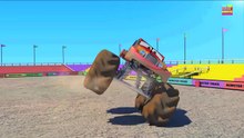 Monster Trucks _ Car Wash For Kids _ Monster Trucks For Children-uPgE-
