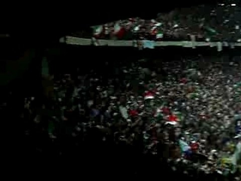 Hymne italienne lors du match Italie - France du 8-9-2007