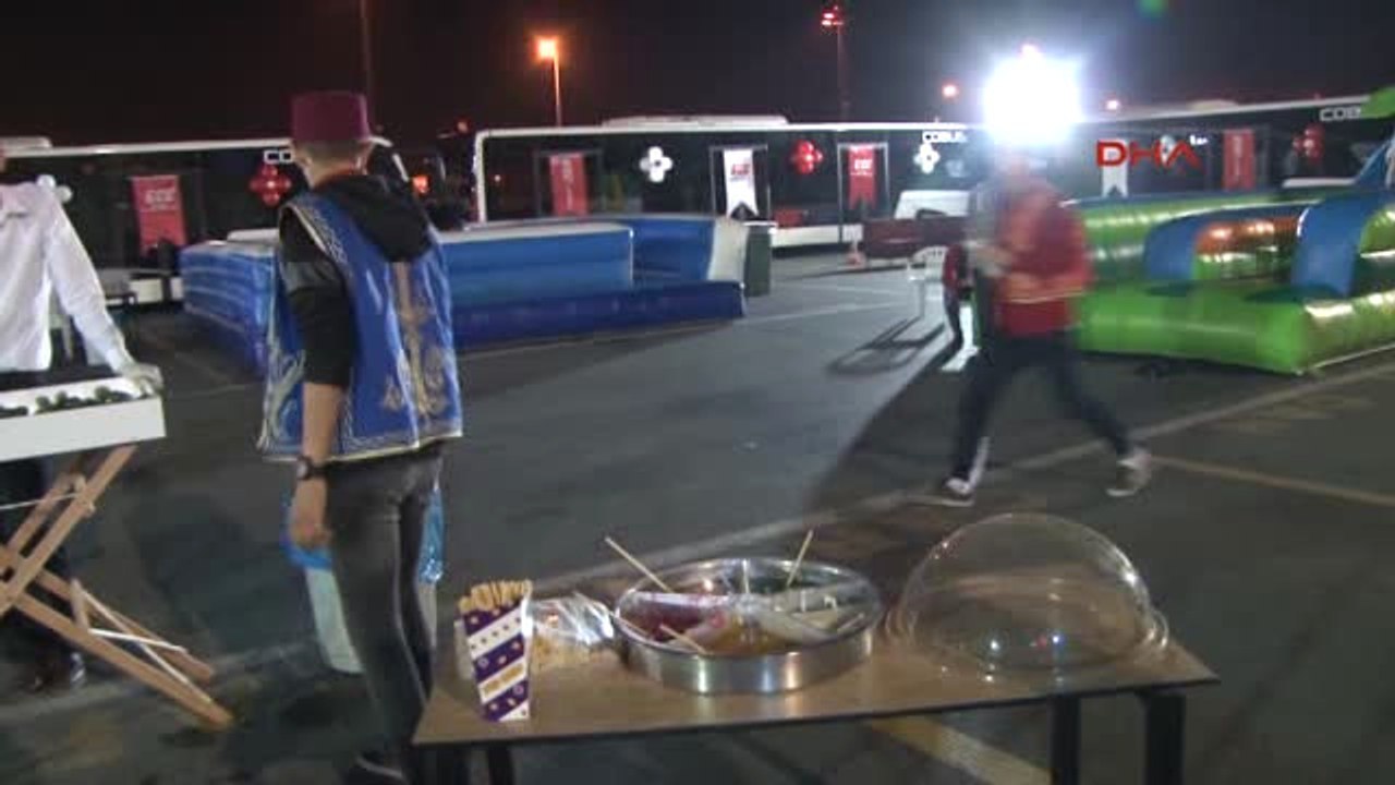 Atatürk Havalimanı Apronunda Ramazan Etkinlik Alanı