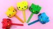 Play Doh Hello Kitty Lollipops Finger Family Song Nursery Rhymes Learn Colors-0LpGf_dyDBk