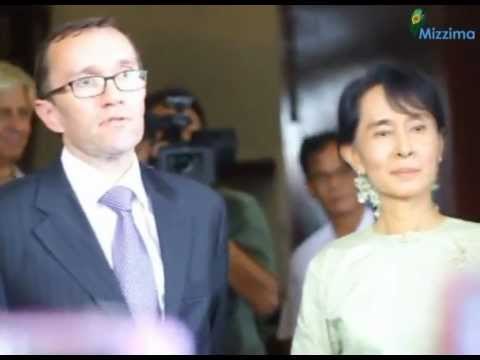 Aung San Suu Kyi meets Norway Deputy Foreign Minister