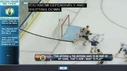 NESN Sports Today: Patrice Bergeron Looks To Make History With Fourth Selke Win