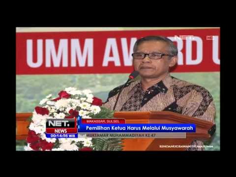 Hasil Pemilihan Calon Ketua Umum Pimpinan Pusat Muhammadiyah Periode 2015 - 2020 - NET24