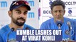 Anil Kumble hits back at Virat Kohli for resignation as the head coach | Oneindia News