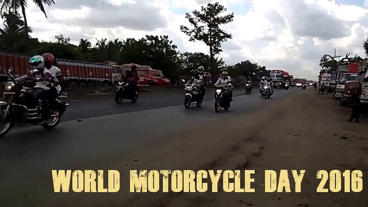 World Motorcycle Day 2016 in kolkata  ROA
