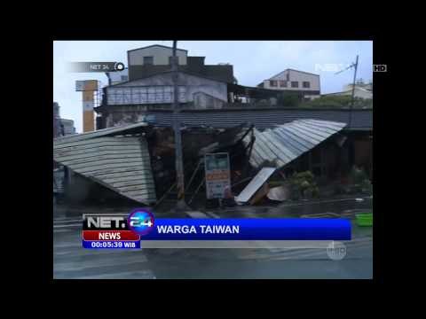 Bencana Topan Soudelor Menyebabkan Banjir dan Longsor di Taiwan - NET24