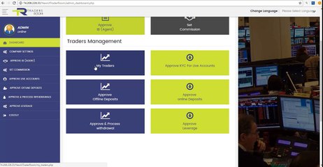 Fx Broker tools -Admin panel