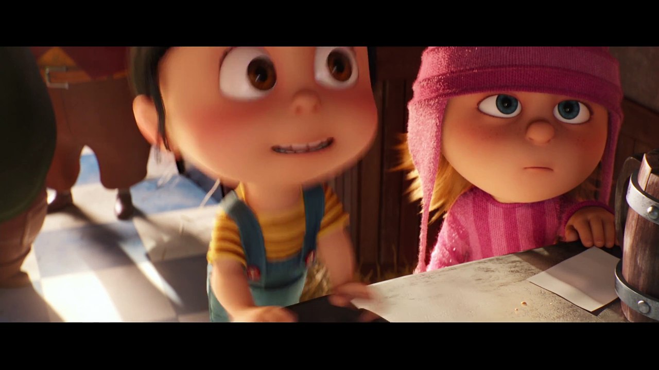 Despicable Me 3 Agnes Sees A Real Unicorn Horn Video Dailymotion 6576