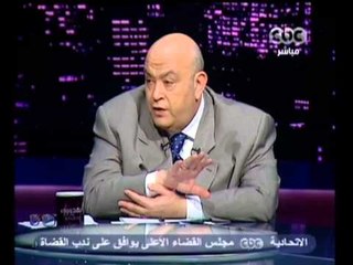 بهدووء - البلتاجي - سلمية المظاهرات مسؤلية منظميها