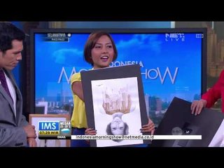 Taufik Noor Melukis Wajah Host - IMS