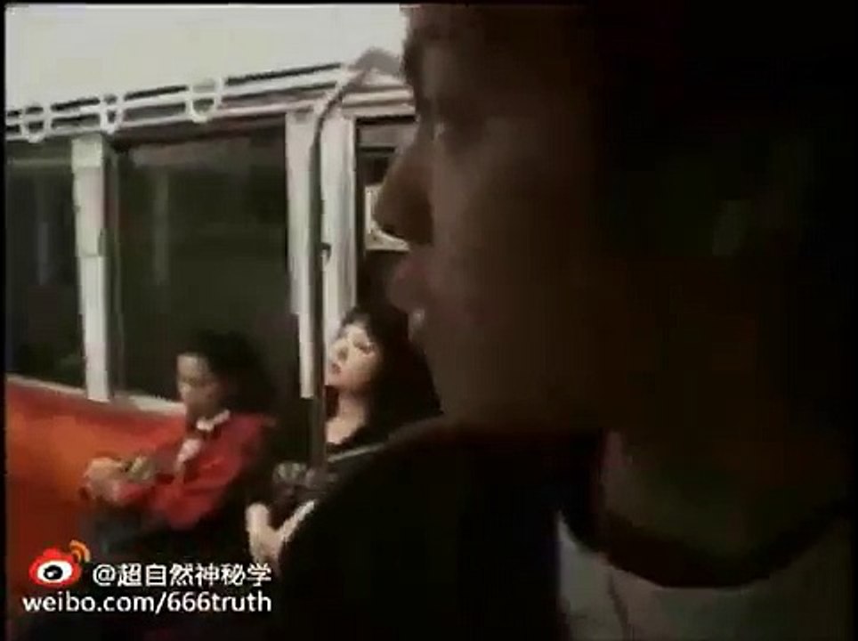 地鐵裡拍攝到的鬼影