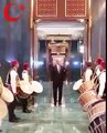 Cumhurbakanı Erdoğan'a külliye'de süpriz karşılama!