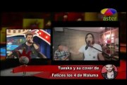 Tueska sorprende con el cover de Felices los 4 de Maluma