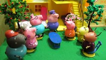 Video Niños para Peppa Pig Daddy Pig Pig George picnic con SVI dinosaurios de dibujos animados