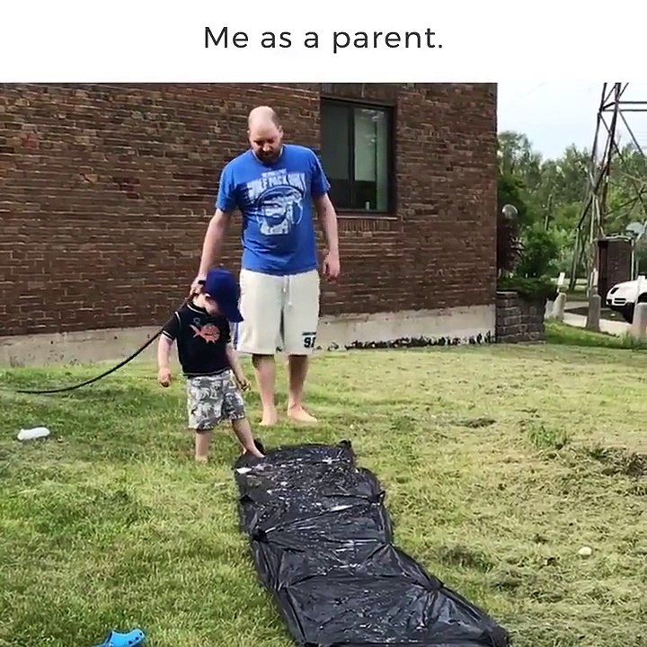 Quand ton papa n'est pas bon bricoleur mais essaie de te faire plaisir... FAIL