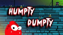 Humpty Dumpty saß an der Wand _ Furchtsamer Cartoon für Kinder _ Beliebte Kinderreim--ze