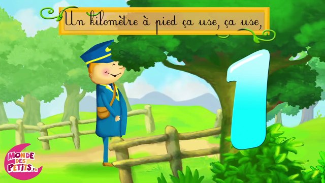 Un kilomètre à pied, ça use les souliers.-kCLE_Wvl5wM