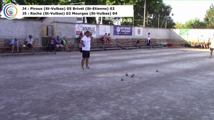 Parties de barrages, 14ème étape du Trophée Super 16 en simple, Sport Boules, Tignieu-Jameyzieu 2017