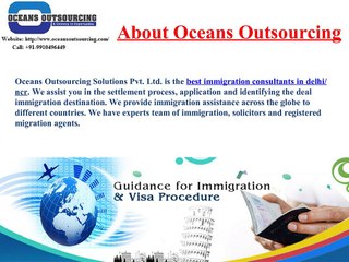 Oceans Outsourcing Immigration Experts in Delhi