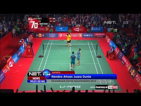 Hendra Dan Hasan Memenangkan Kejuaraan Dunia Bulutangkis 2015 - NET24