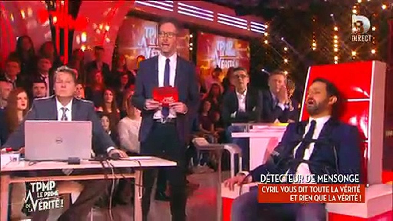 TPMP: La mère de Cyril Hanouna appelle en direct pour le questionner au détecteur de mensonges - Regardez