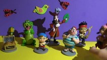 Unboxing Disney figurine playset Jake in the Never Land Pirates T