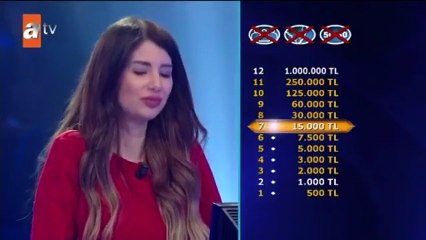 Milyoner'de yarışmacının ilginç para hayali!