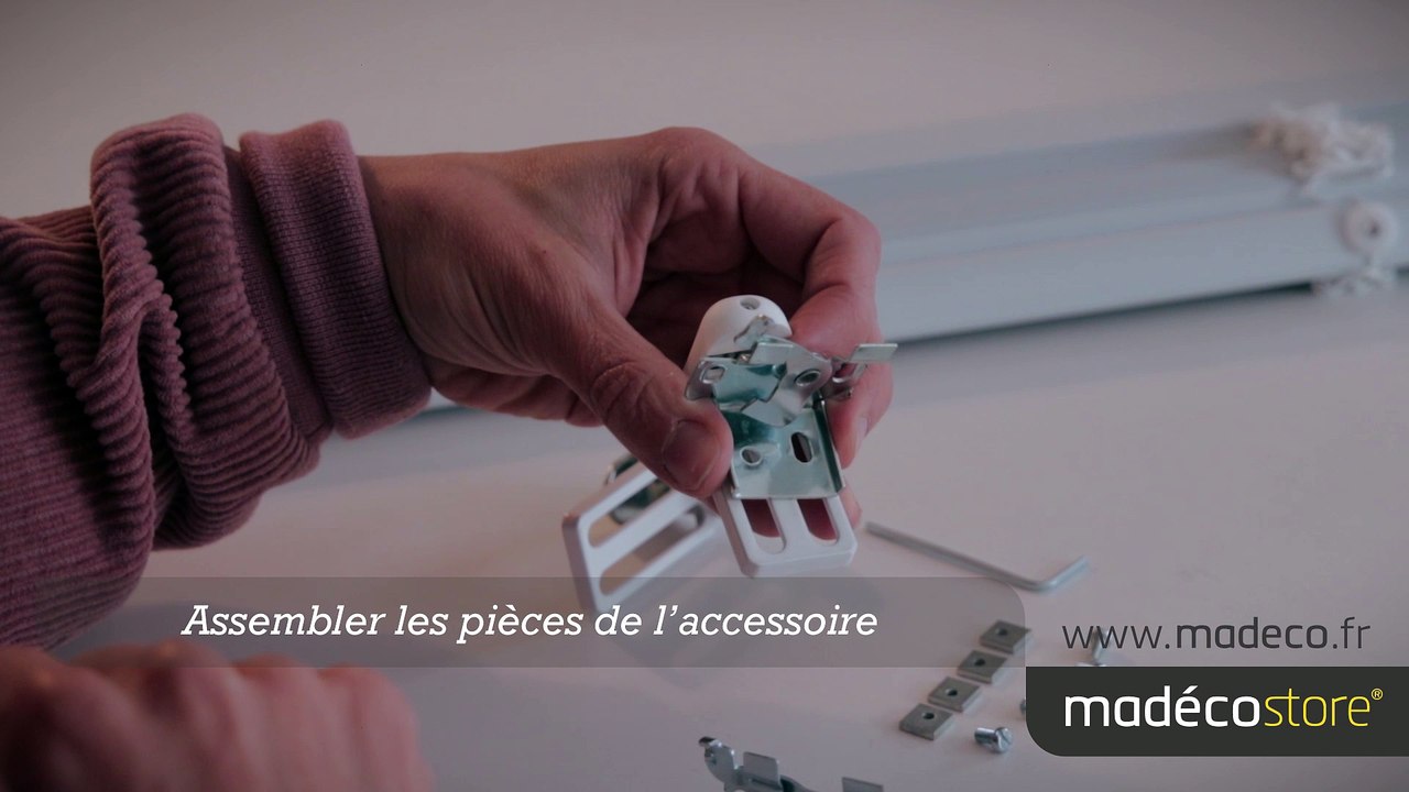 Montage store sans perçage | Comment poser un store vénitien avec une fixation sans perçage?