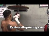 mayweather vs maidana chino dropping bombs in camp EsNews boxing