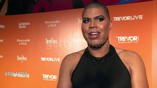 EJ Johnson about saving lives The Trevor Project TrevorLIVE NYC 2017